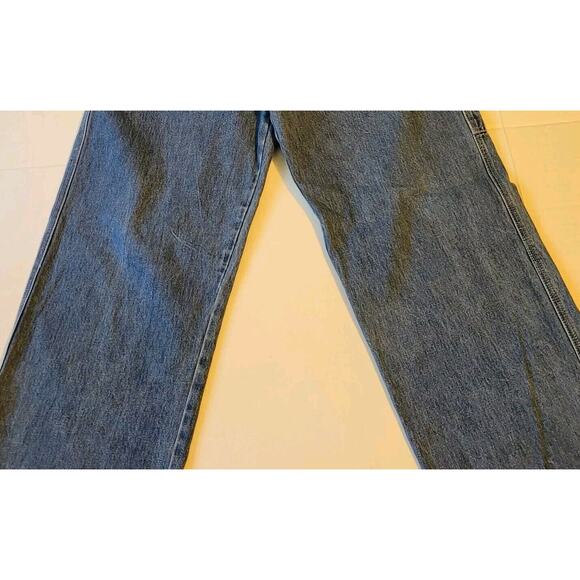 Vintage Levis SilverTab Jeans Mens 31x32 Blue Medium Wash Light Distress - Picture 10 of 16